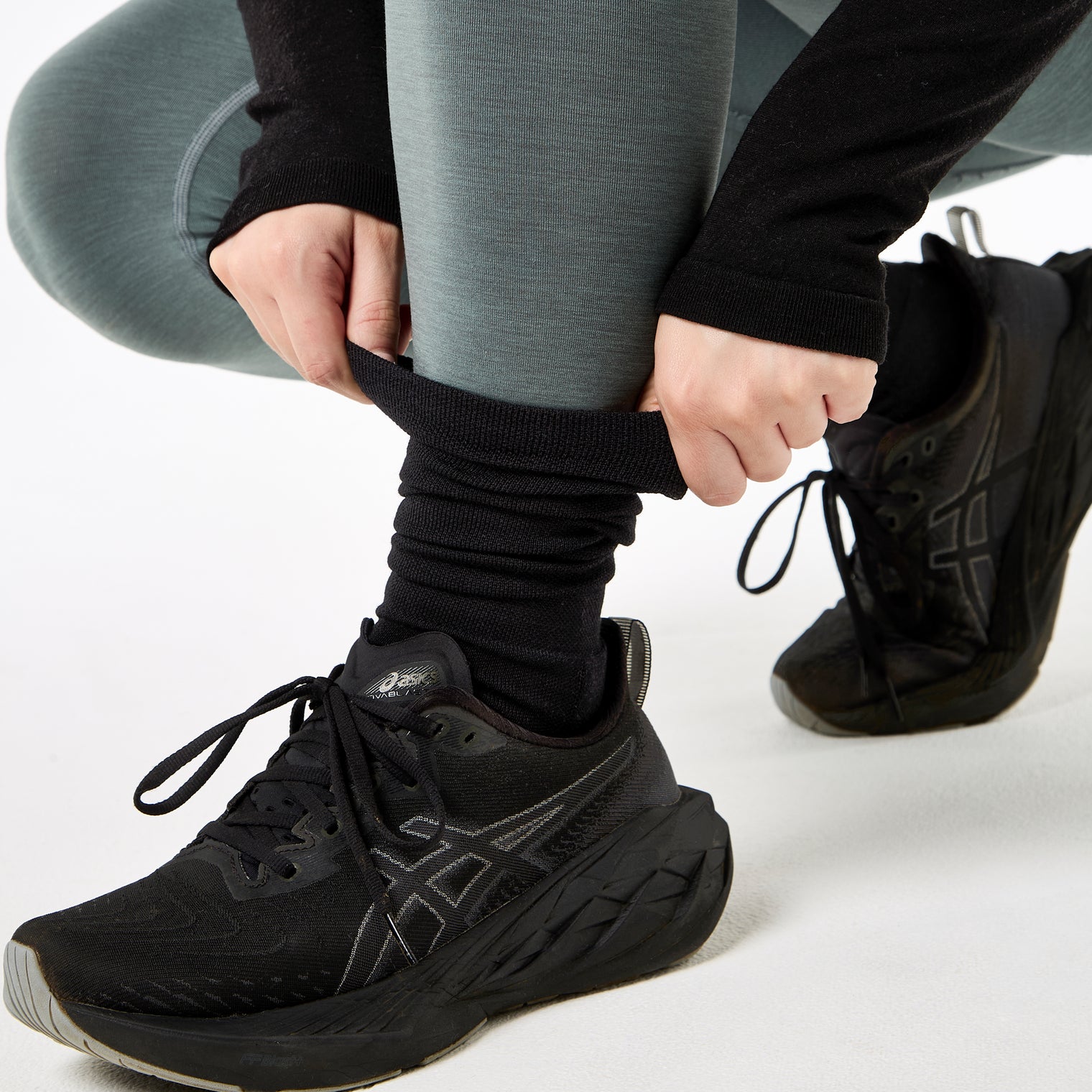 OTW™️ merino trail sock black